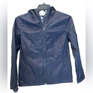 Free Tech Women’s Soft Shell Jacket large 12 - 14 dark gray/black charcoal‎